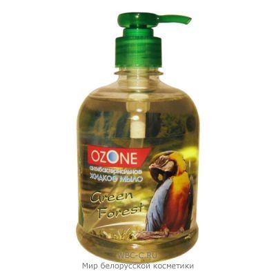 РОМАКС  OZONE Мыло Жидкое Антибактериальное Green forest 500г